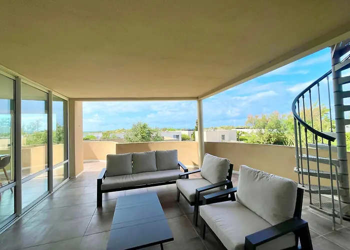 Pgh N44 - Grand Duplex Vue Mer, 50 M De La * La Grande Motte
